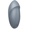 Satisfyer Stimulateur de Clitoris Tap & Climax 1 Gris Clair